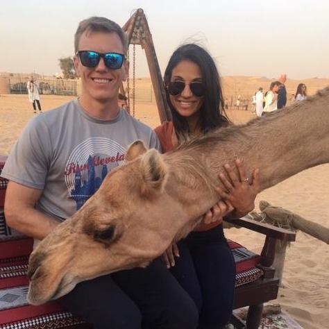 Rob in Sav in Abu Dhabi desert.