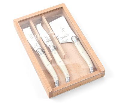 Laguiole Cheese Knives, Set of 3 - Ivory