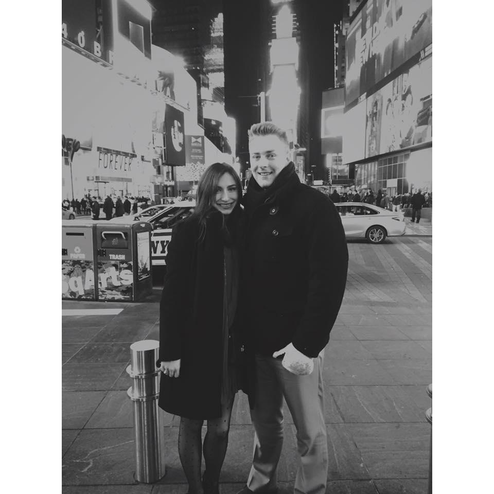 Madison's first trip to visit Maddie in the Big Apple.