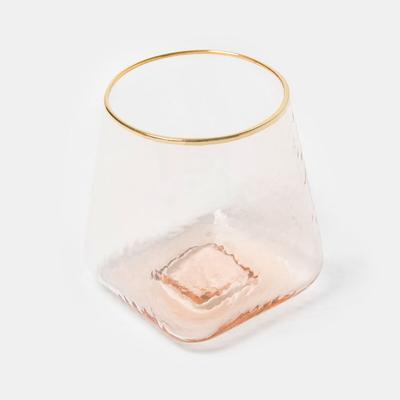 Celine Medium Rose Pink Glassware - Set of 6