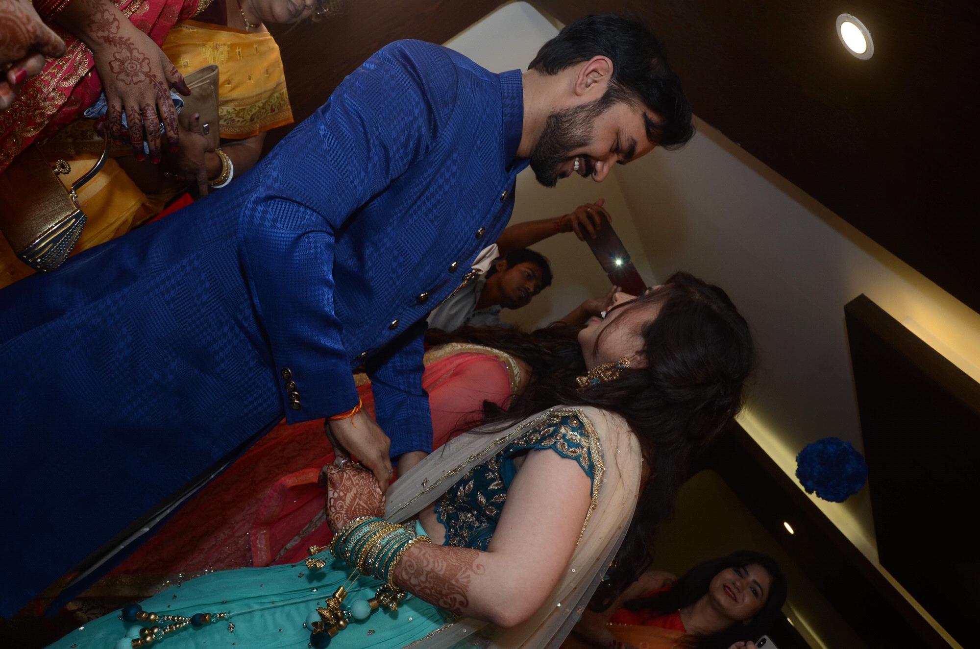 Me: Mr. , Can I dance with you?
Awadhesh: Hmm??!!??
Me: That's a Yes.. let's go ;)