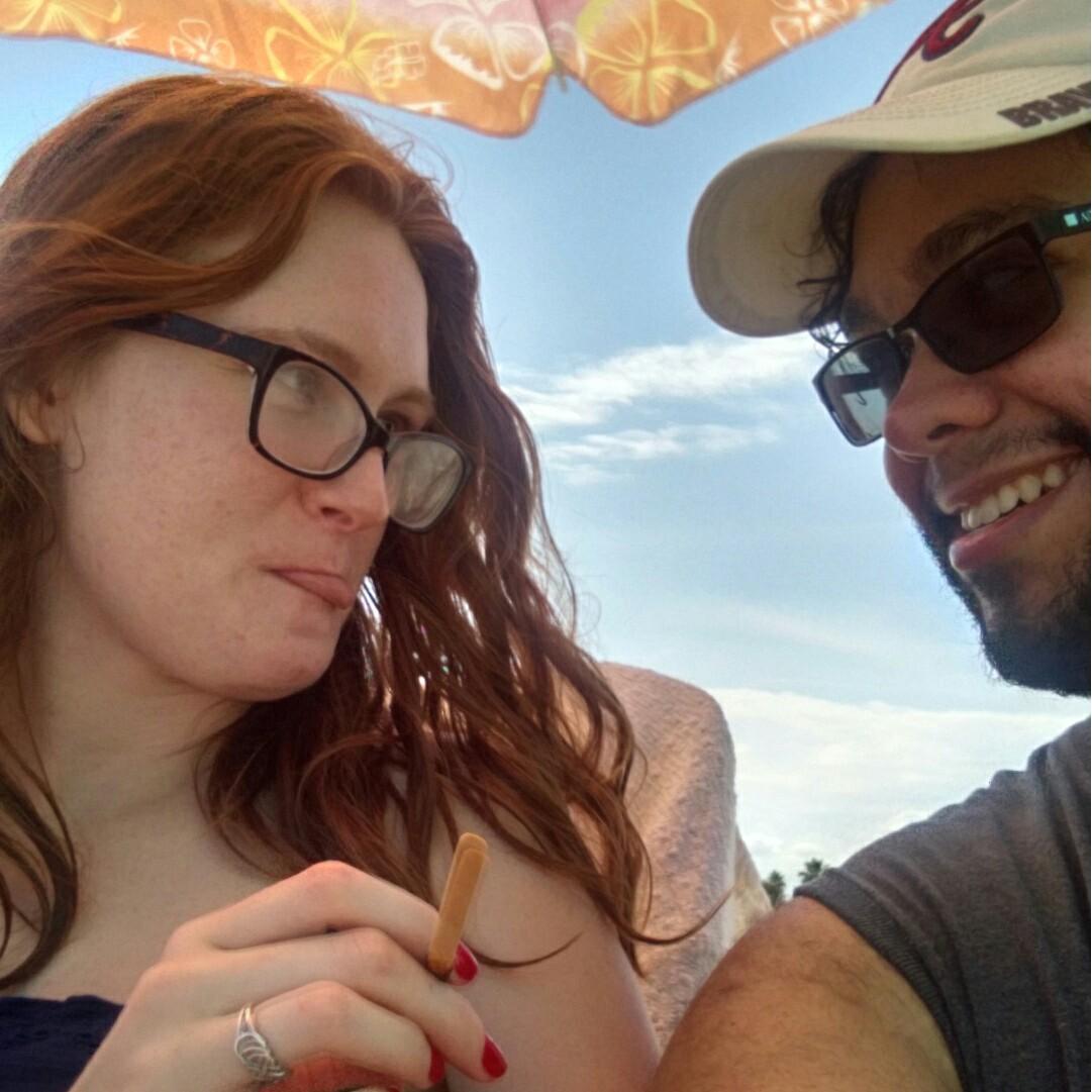 First vacation together at Tybee Island.