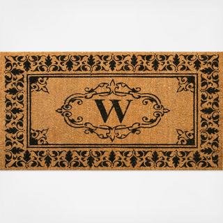 Monogrammed Welcome Doormat