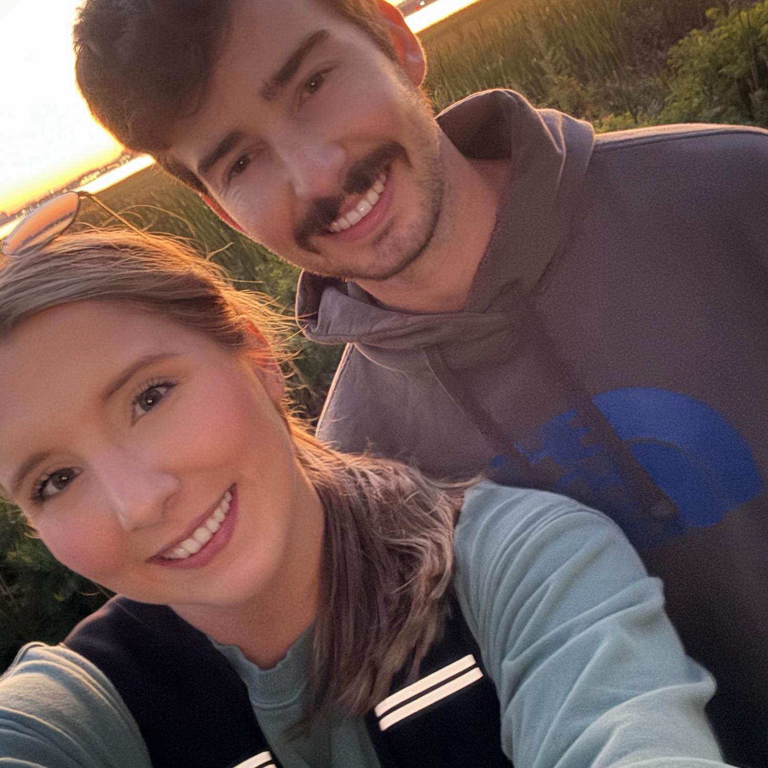 We love going on long walk and talks. We never know where we will end up going!
