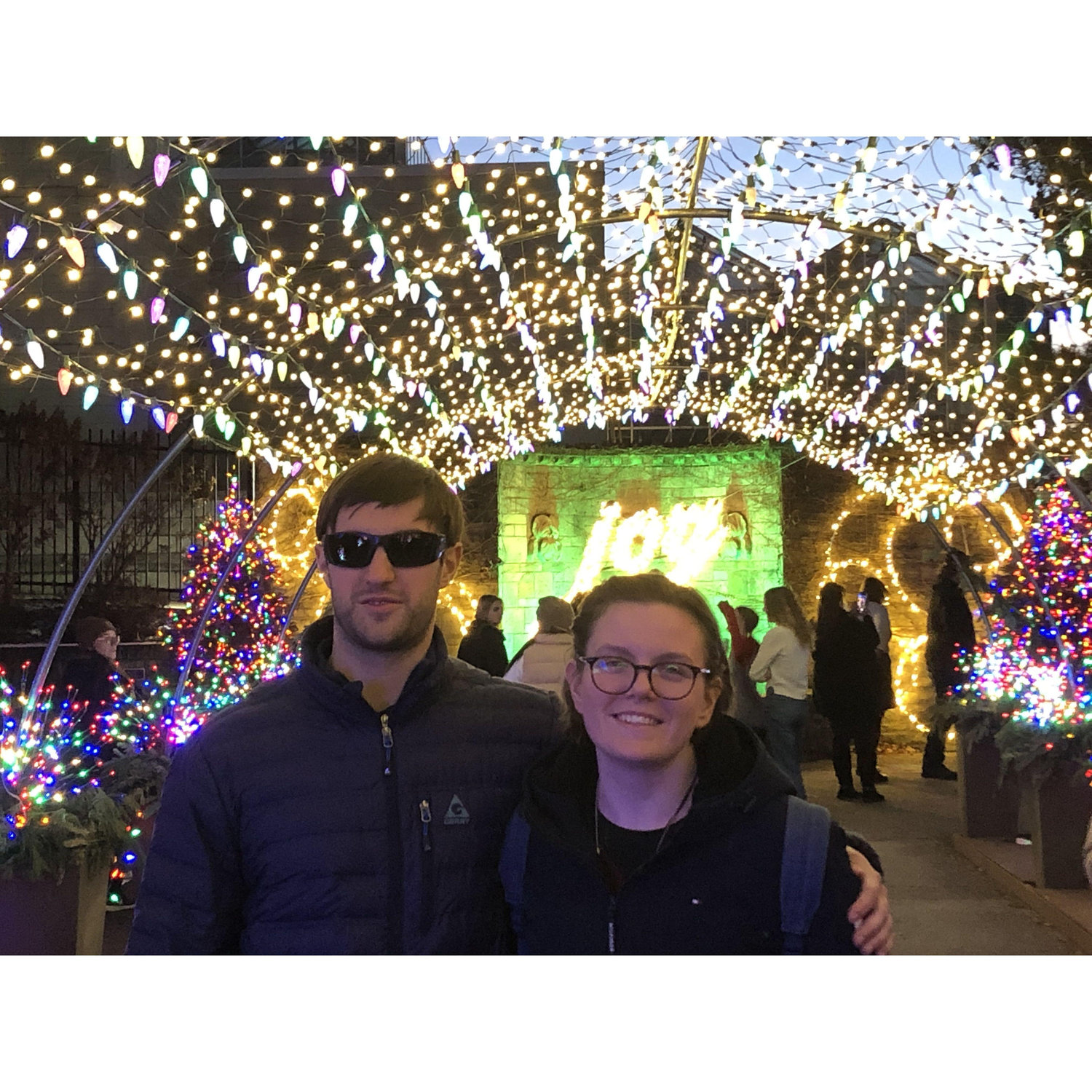 We went to Phipps for the Christmas light displays! it was so much fun!
