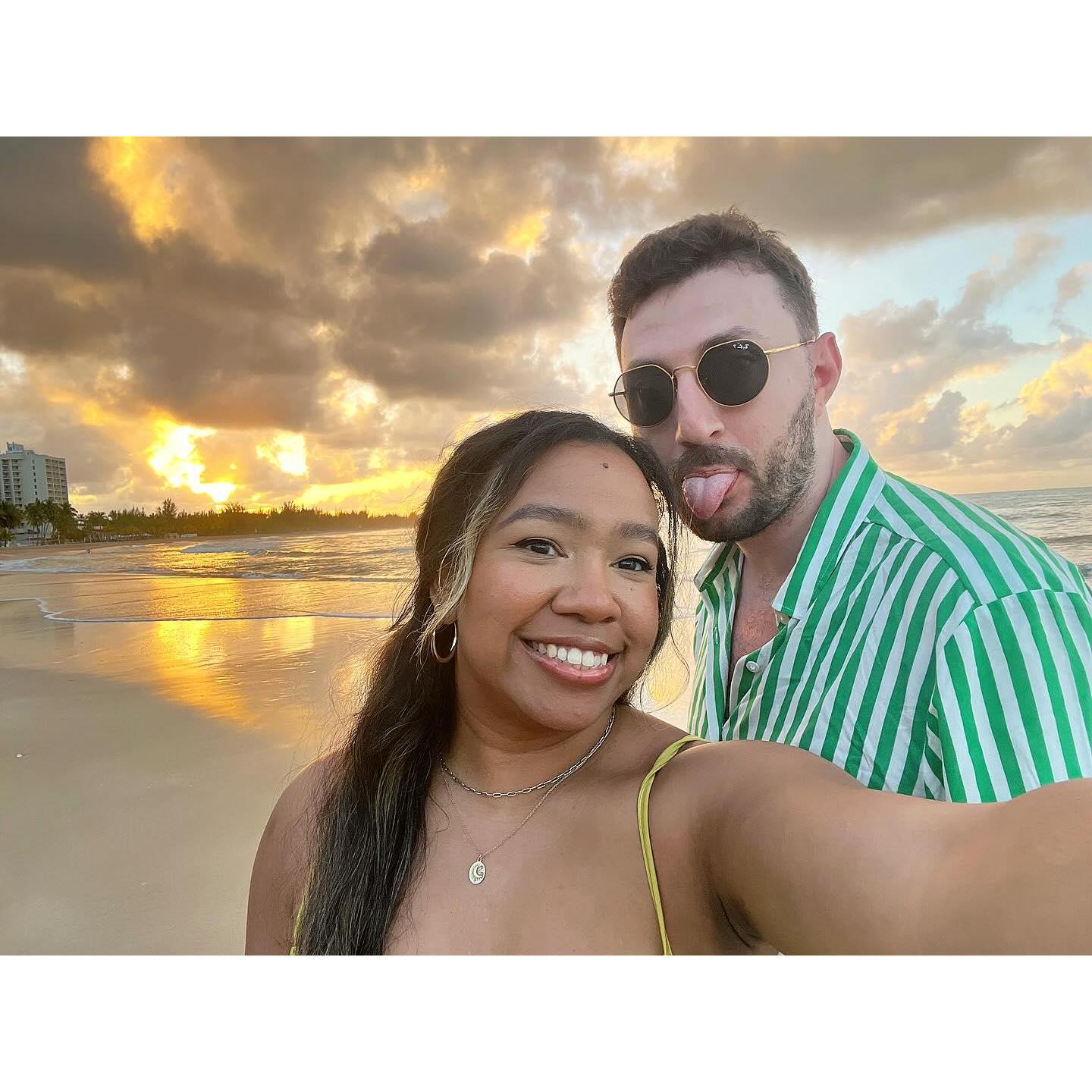 @ La Playa de Isla Verde in San Juan, PR