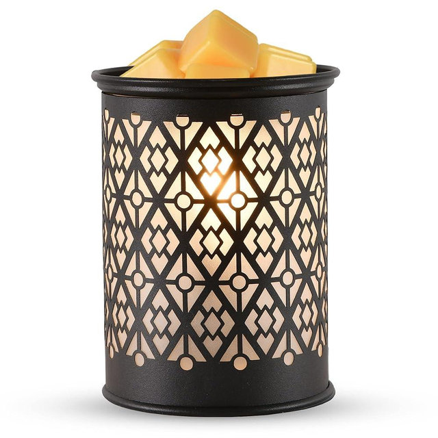 kobodon Metal Wax Warmer,Wax melt Warmer,Candle Wax Burner, Electirc Wax Melt Warmer Candle Melter as Gifts for Moms Grandma Women Girls (Diamond)