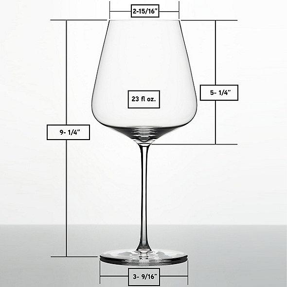 Single Zalto Denk'Art Bordeaux Glass
