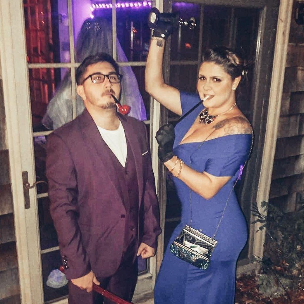 Professor Plum & Mrs. Peacock, Halloween 2021