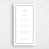 Blue Wedding Menu - Artvin