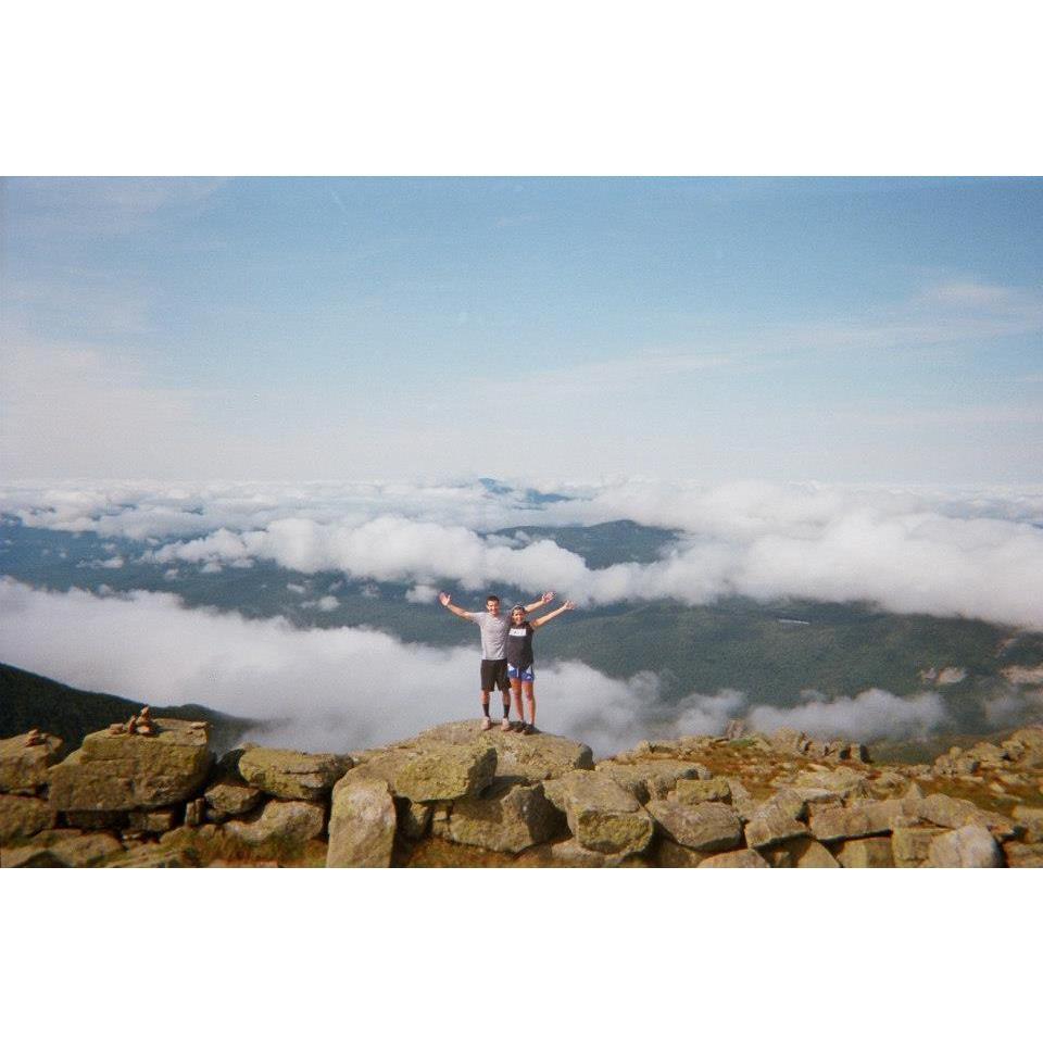 On top of the world- Mt Jefferson NH 2012