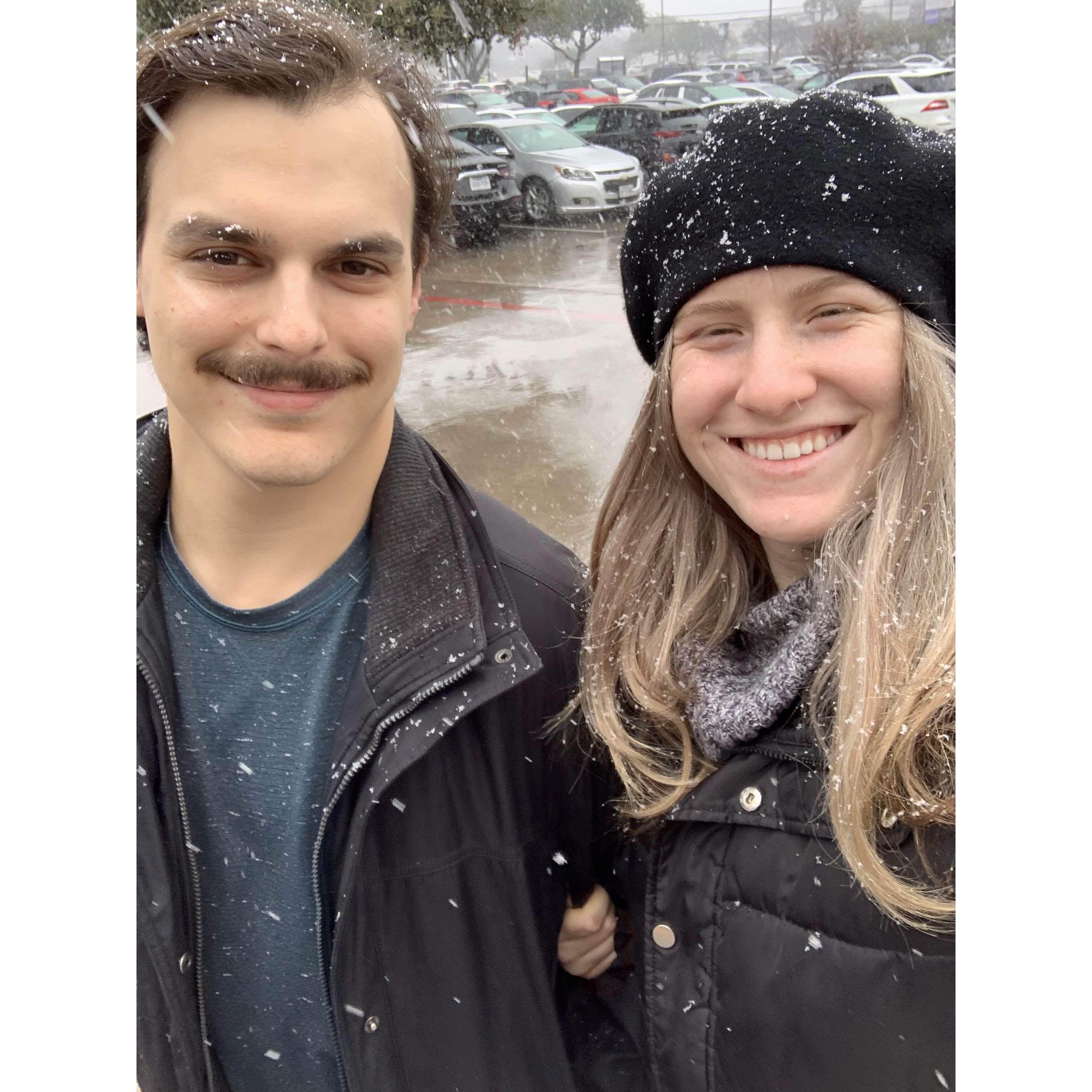 January 2021: Snow day in Dallas
