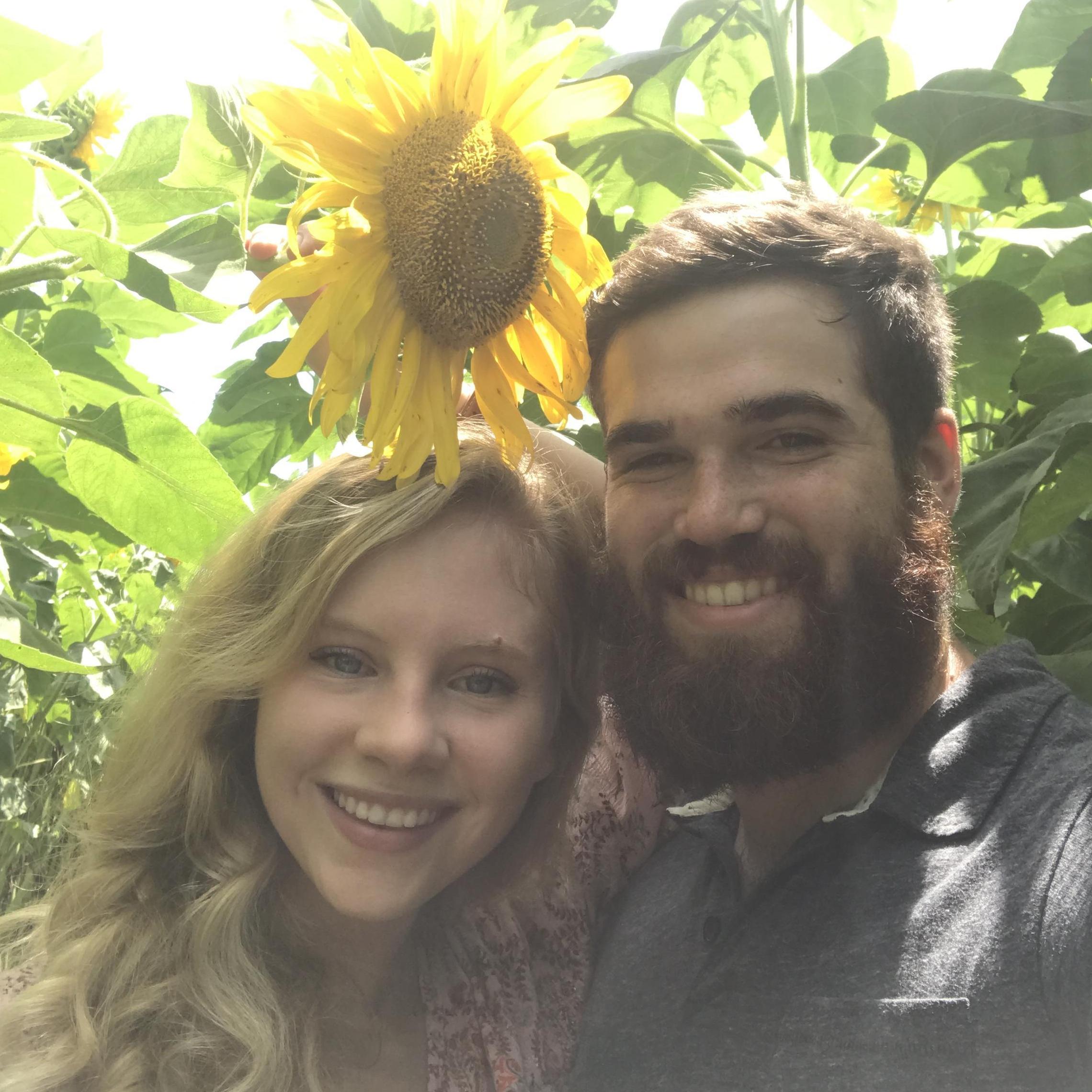 We spent this day picking sunflowers and drinking lemonade out of mason jars!