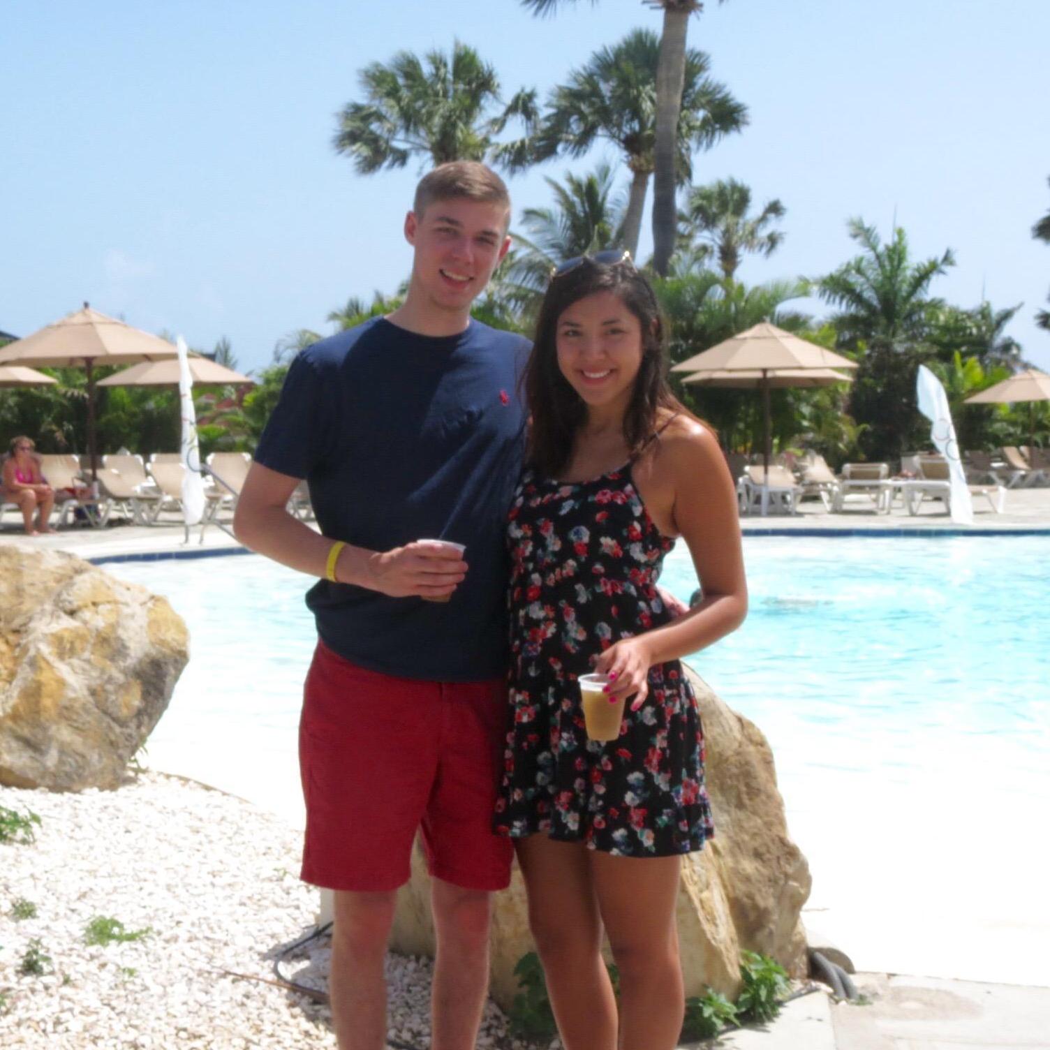 One of our first pictures together ♡ Ryan's visit to the Dominican Republic while Ivette was teaching abroad, May 2015.