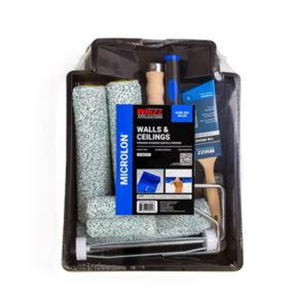 WHIZZ Weekend Kit 10 -Piece Synthetic blend Paint Roller Kit