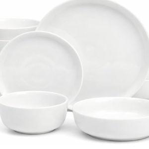 Gibson Home Dinnerware Set for 4 (White, Olso)
