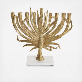 Palm Menorah