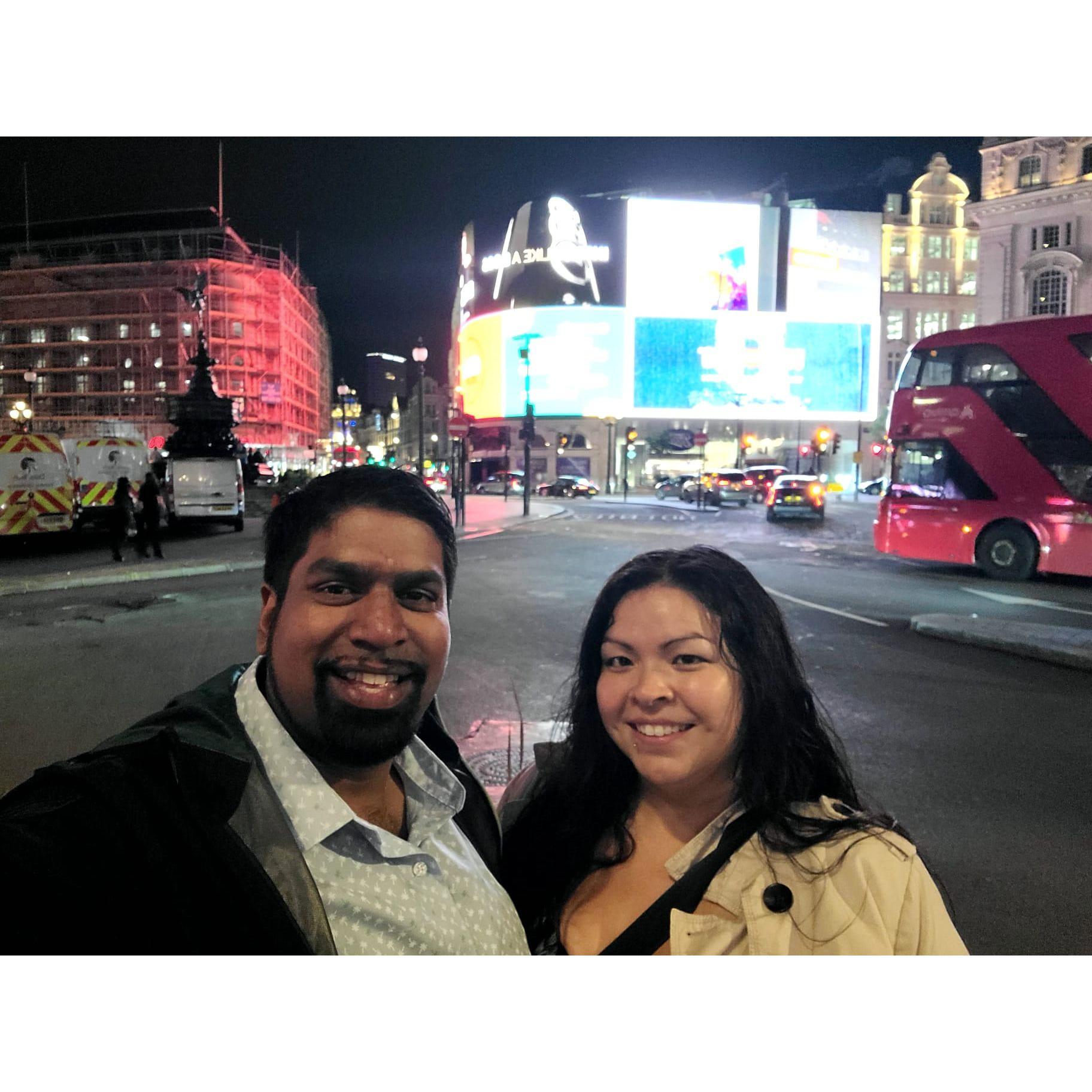 Adventures in London for the Rodrigues - Taylor wedding.