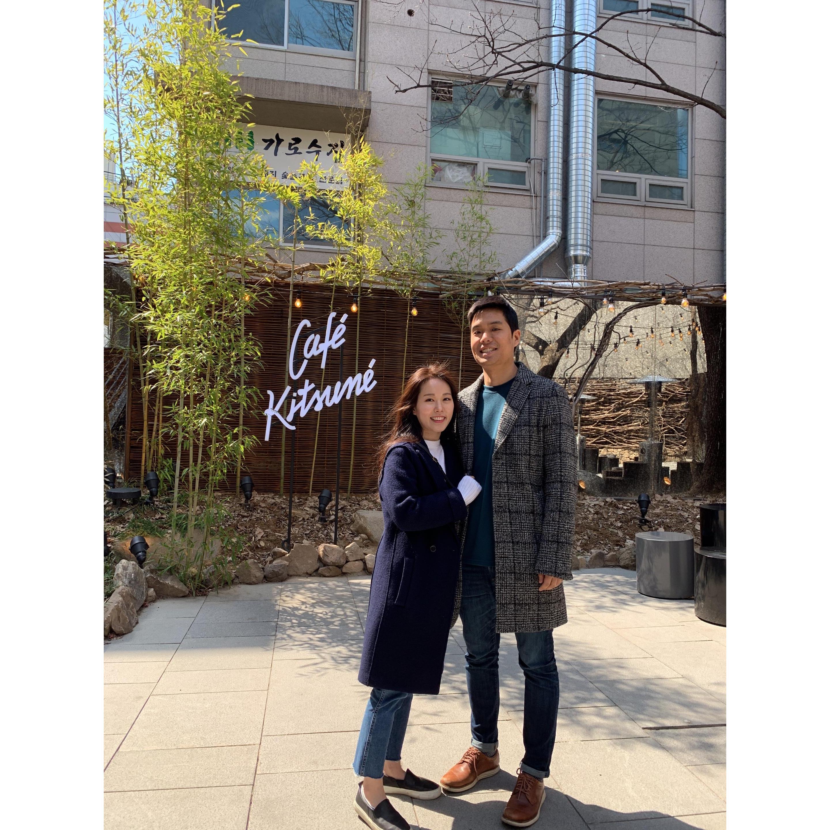 When we went to Korea for our wedding photoshoot