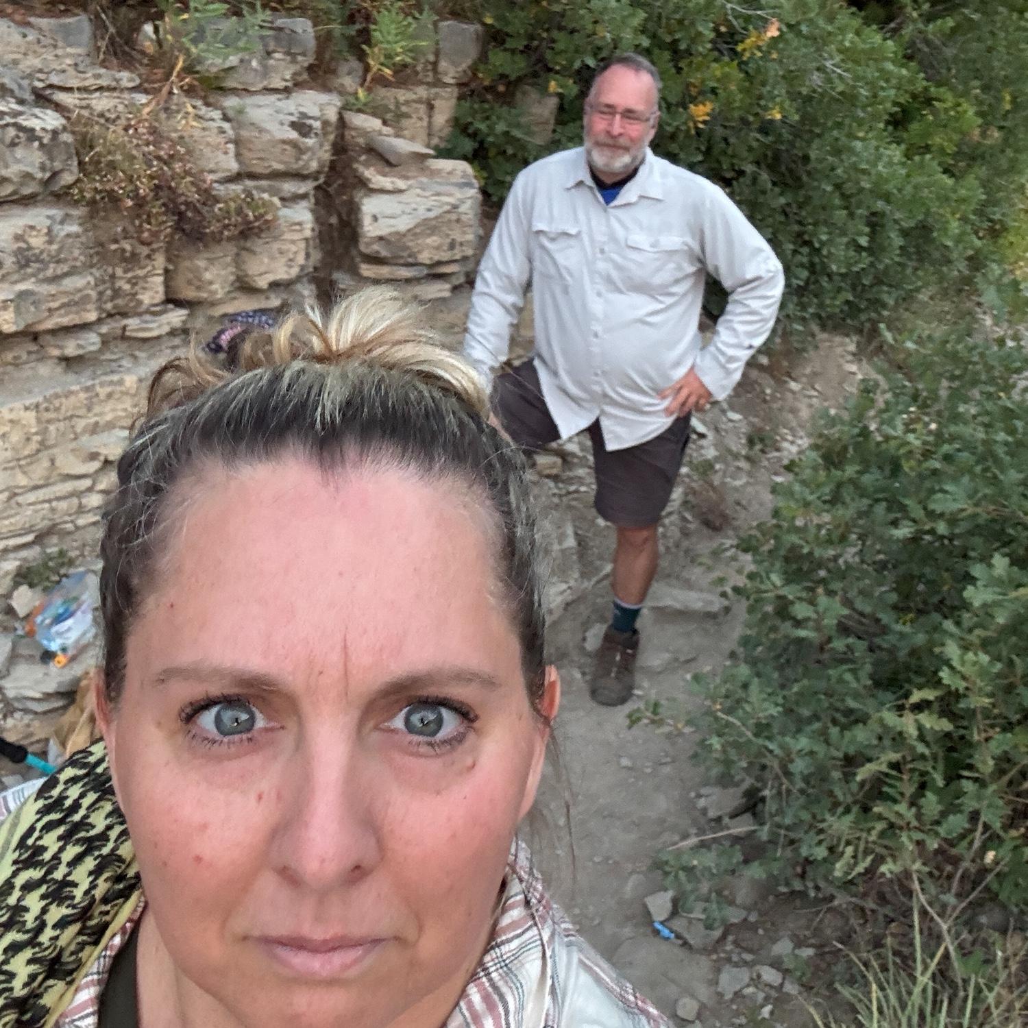 Both done with the hike