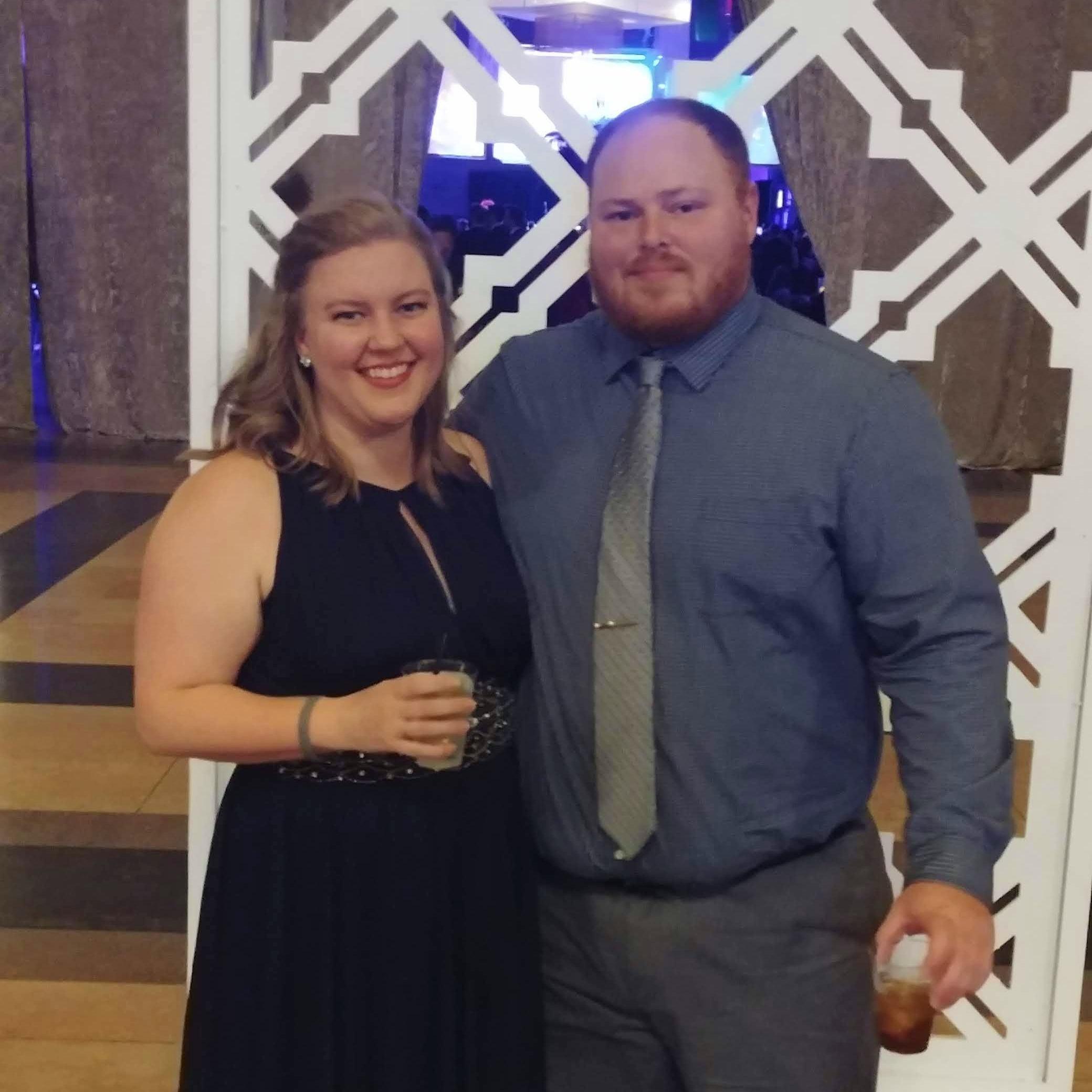 Dressed up at the First Hand Gala