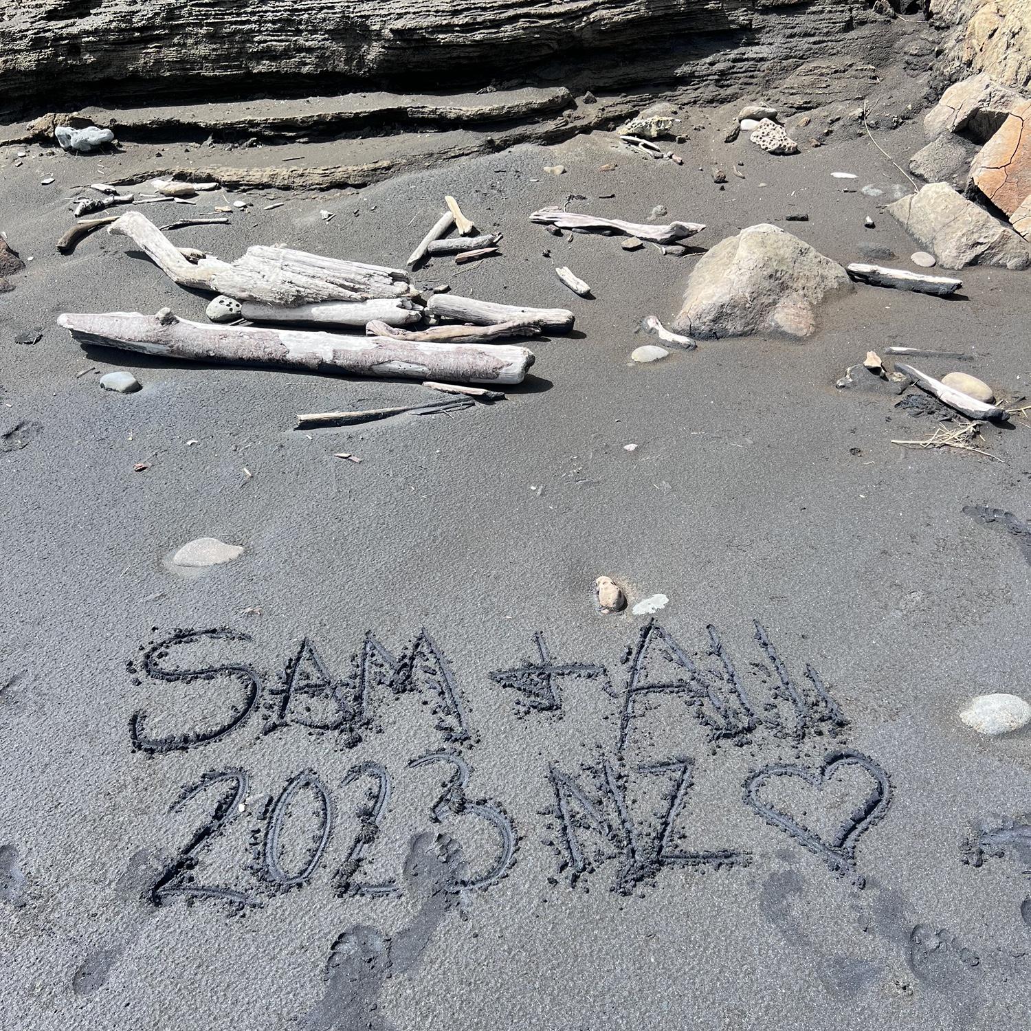 Our private beach Sam proposed on!