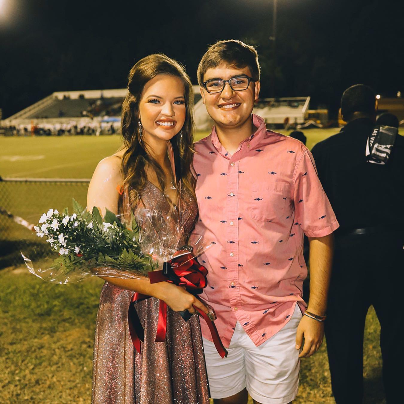 Ray's senior year- homecoming court