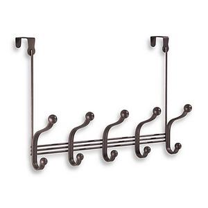 InterDesign® York Lyra Over-the-Door 5-Hook Rack