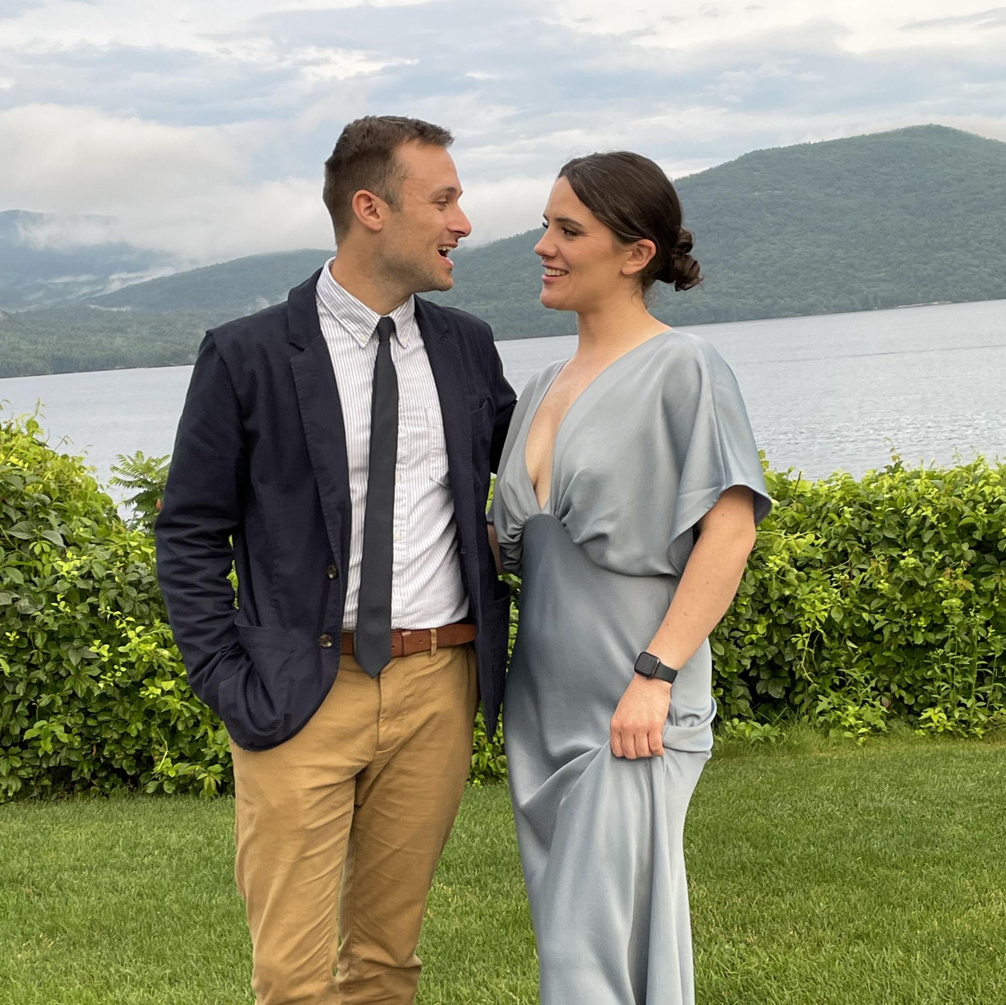 At Lake George for Ali's sister Jessie's wedding