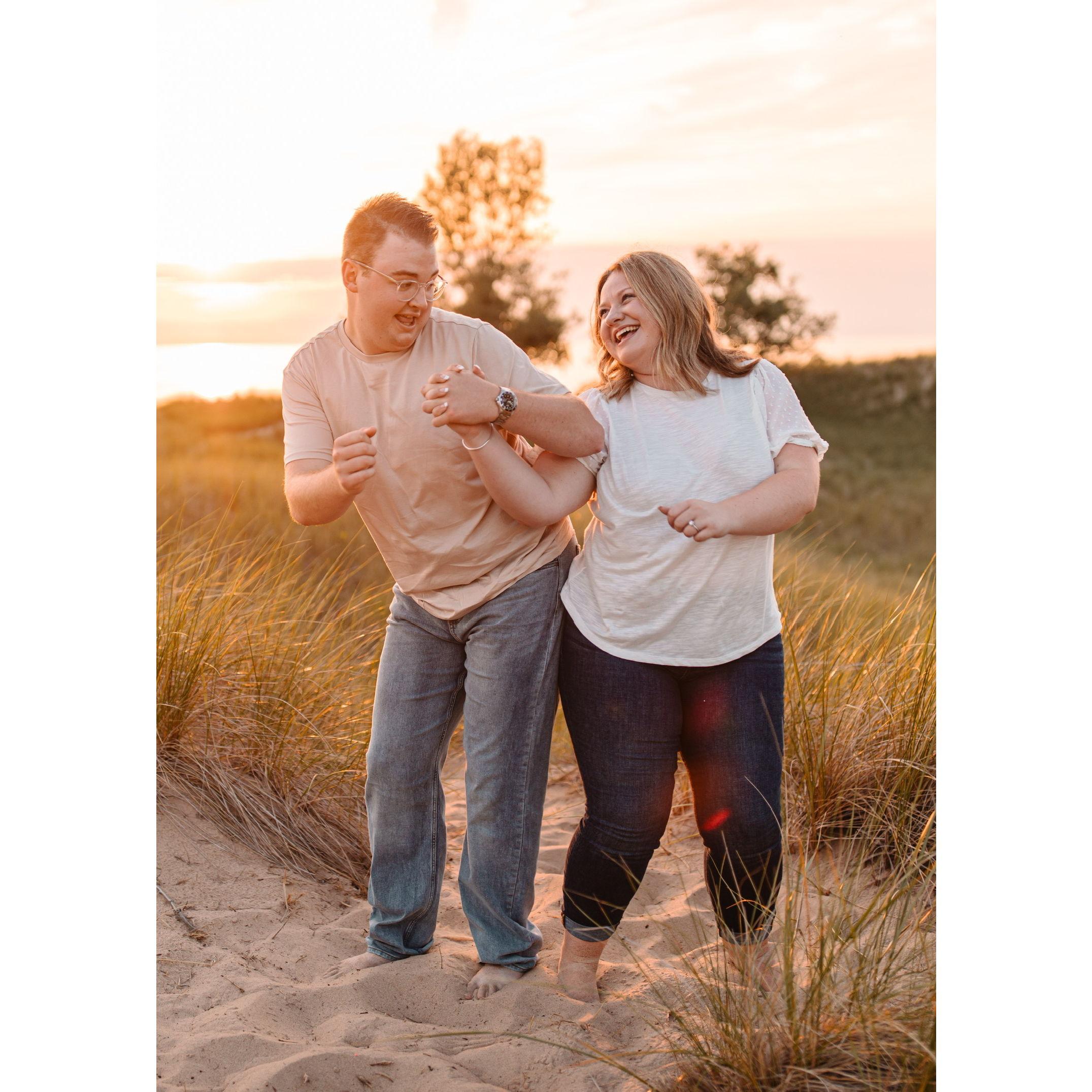 Engagement photo session with Jenna "Happileigh_Captured" Photography.