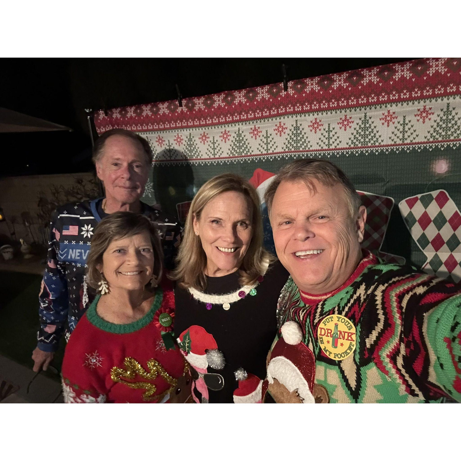 Ugly sweater party Dec 2024