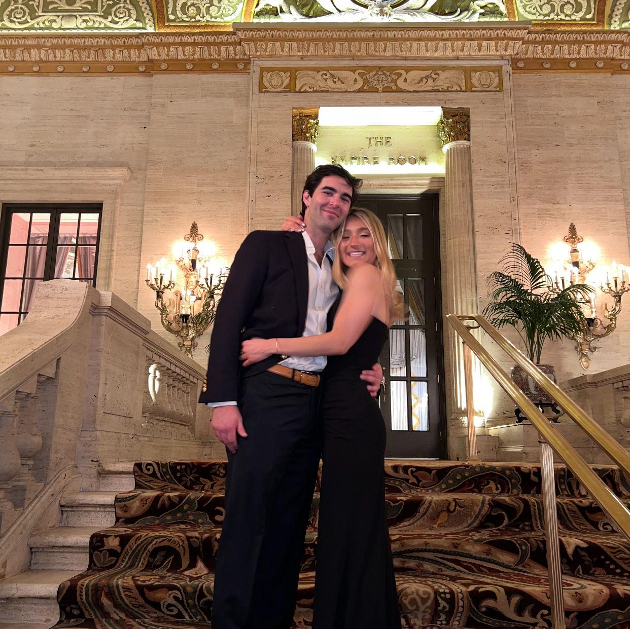 Photo from medical school prom, year one!