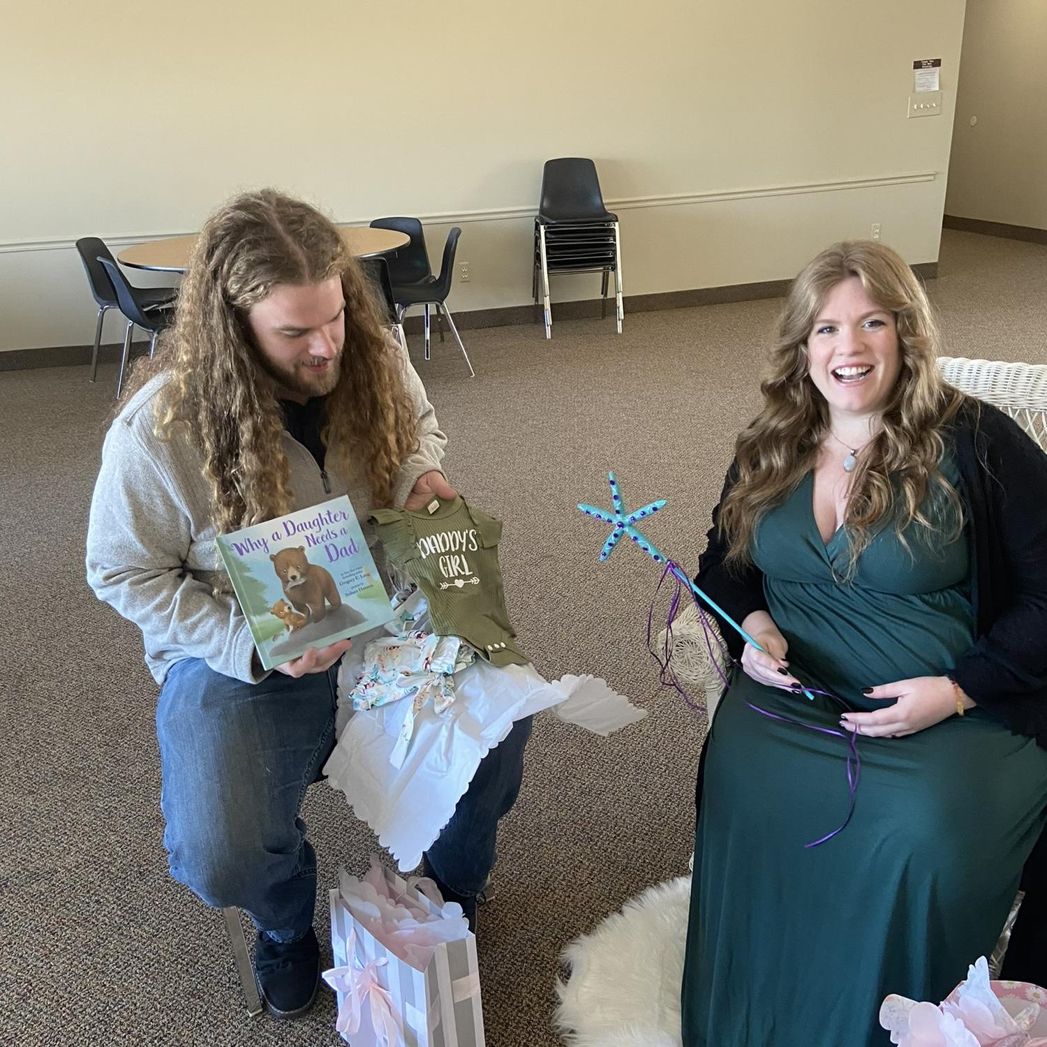 Our baby shower for Olive | Sunflower Clubhouse | October 2022