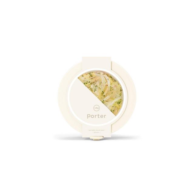 W&P Design Plastic Porter Bowl Cream