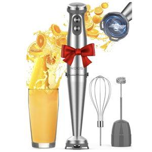 Immersion Blender with Whisk and Milk Frother