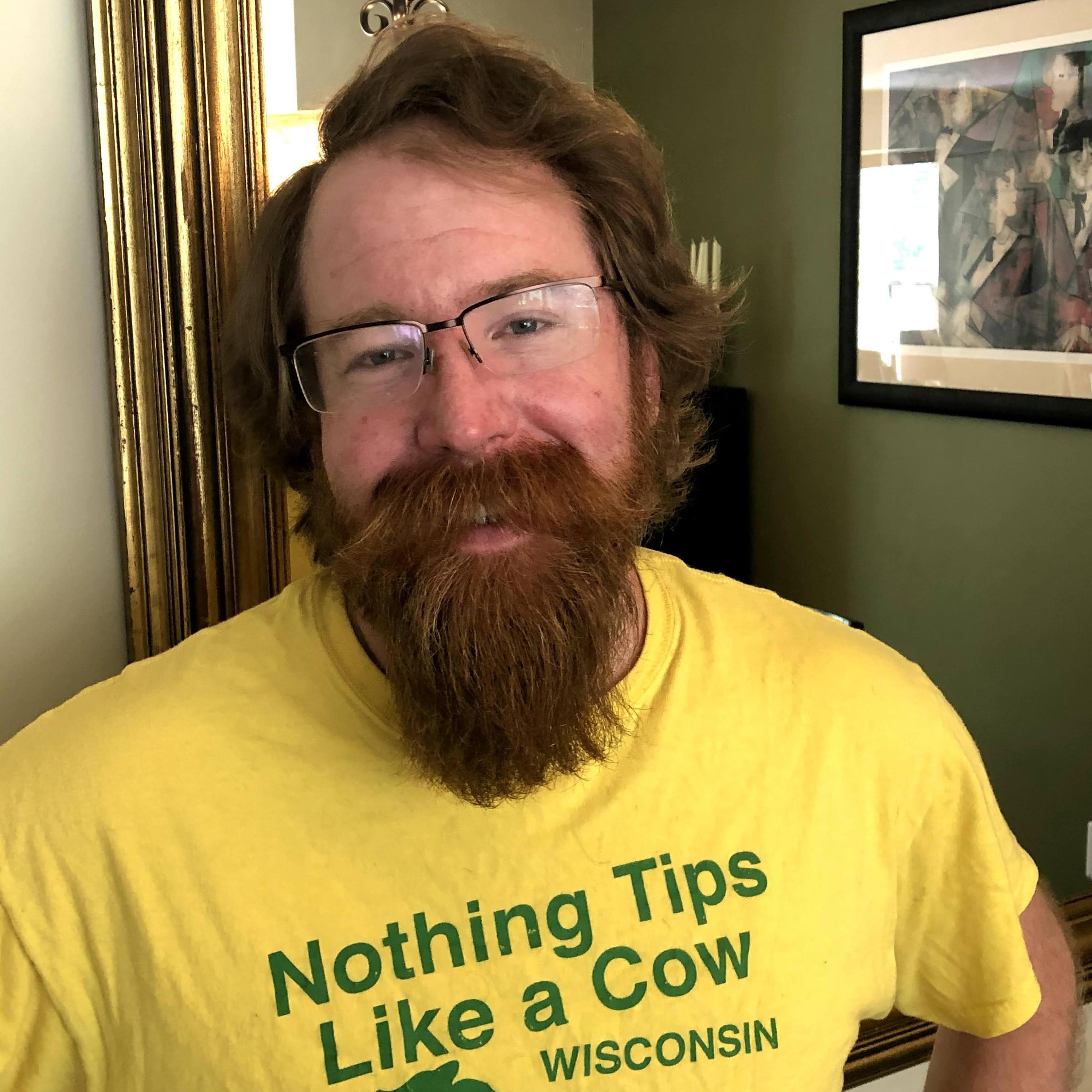 Chad's epic Covid Beard...making Civil War generals jealous