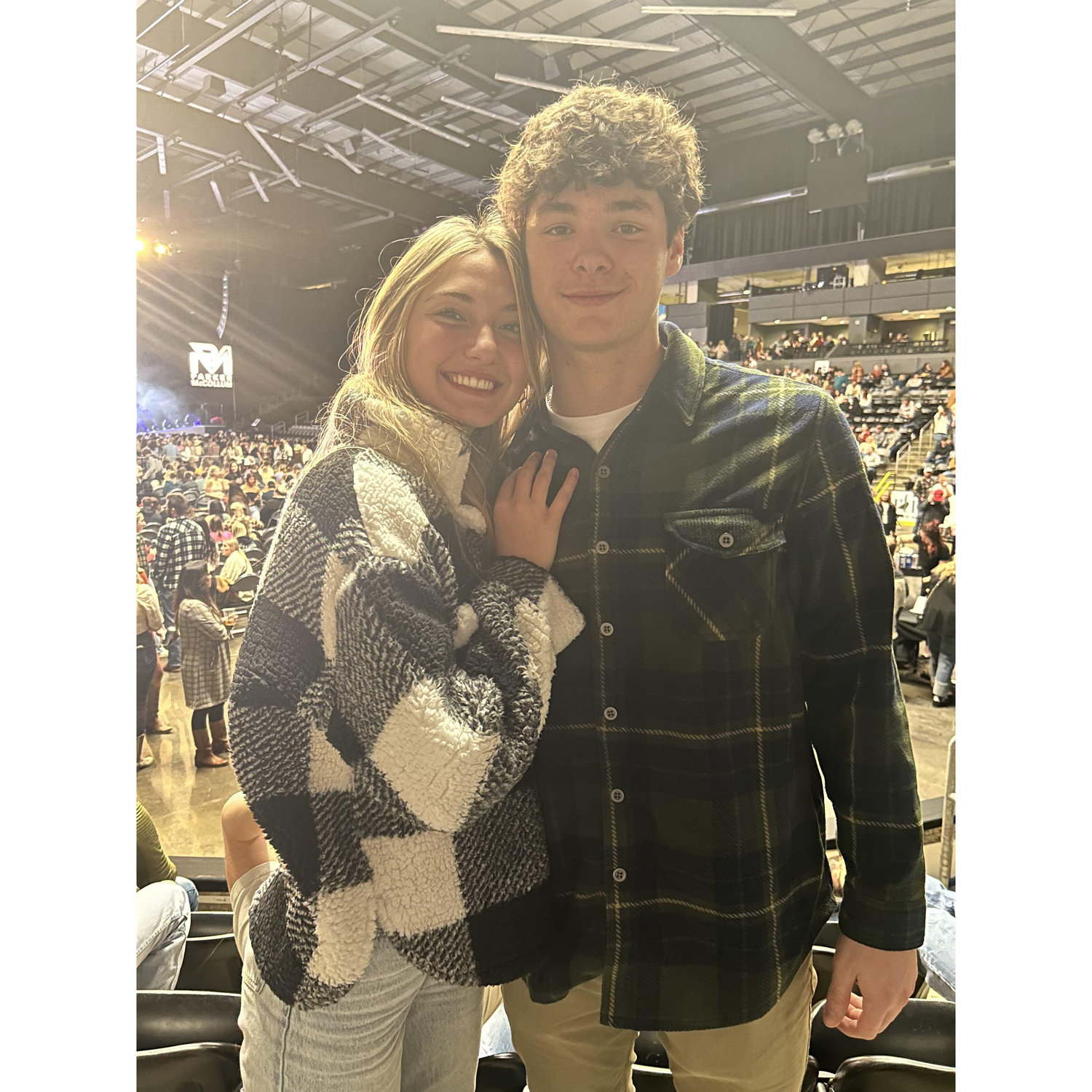 Our first concert together, Parker McCollum!