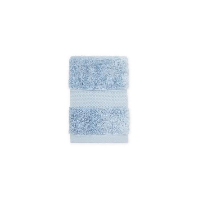 Wamsutta® Egyptian Cotton Washcloth in Blue Fog