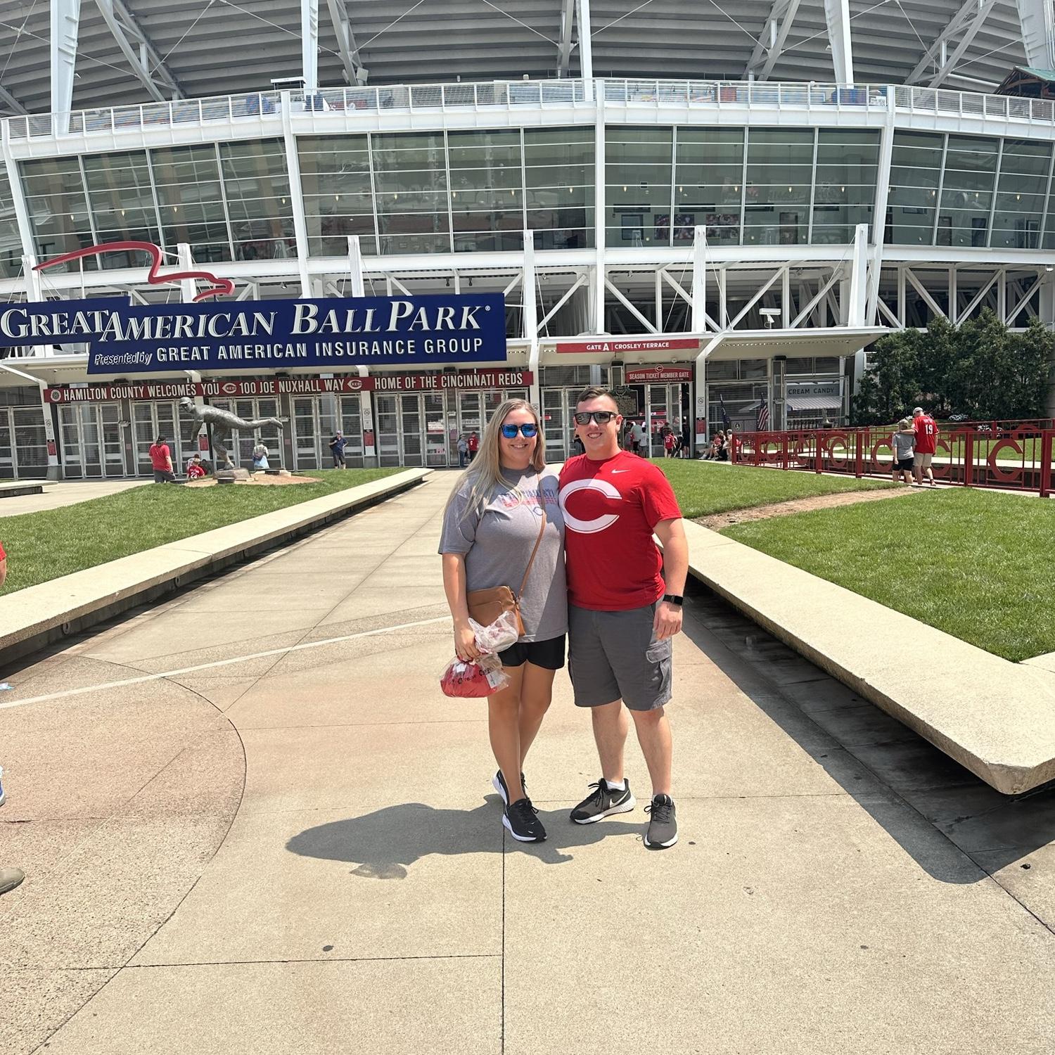 Our 1st Red’s Game Together