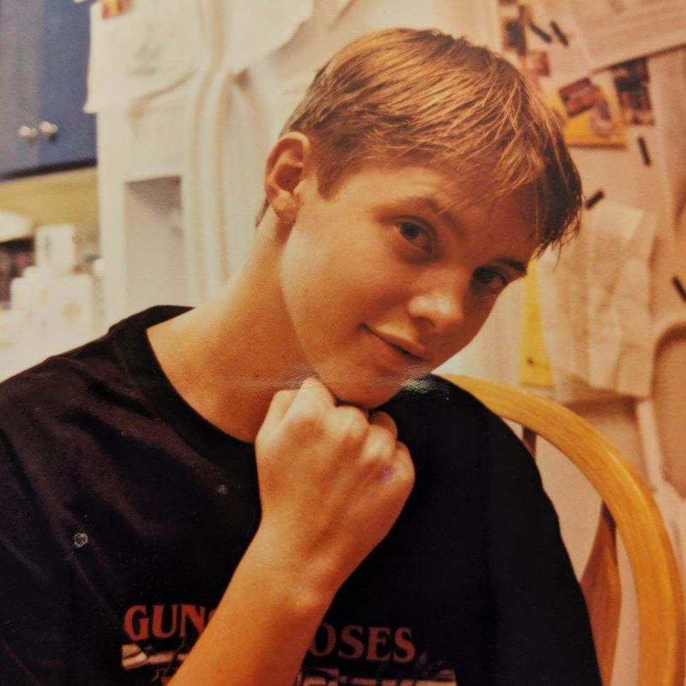 Colton when he was 13 years old! What a cutie!