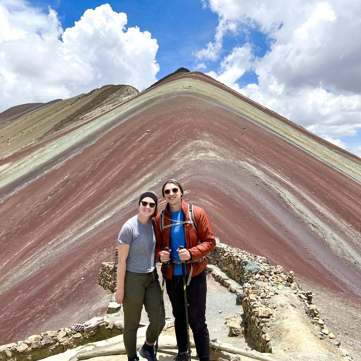 Rainbow Mountain, Peru, November 2021.
