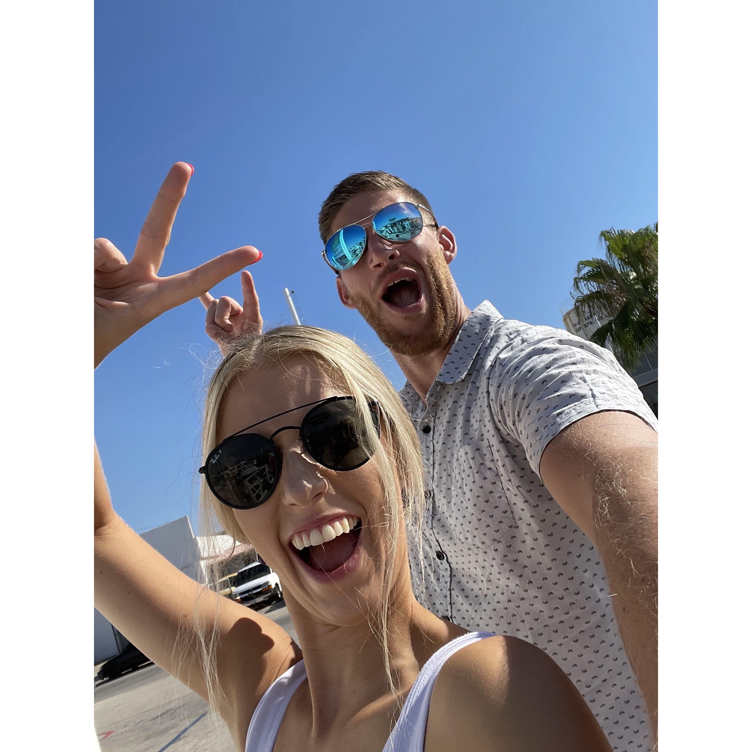 The day we both realized we were in love <3 In Puerto Penasco, MX
