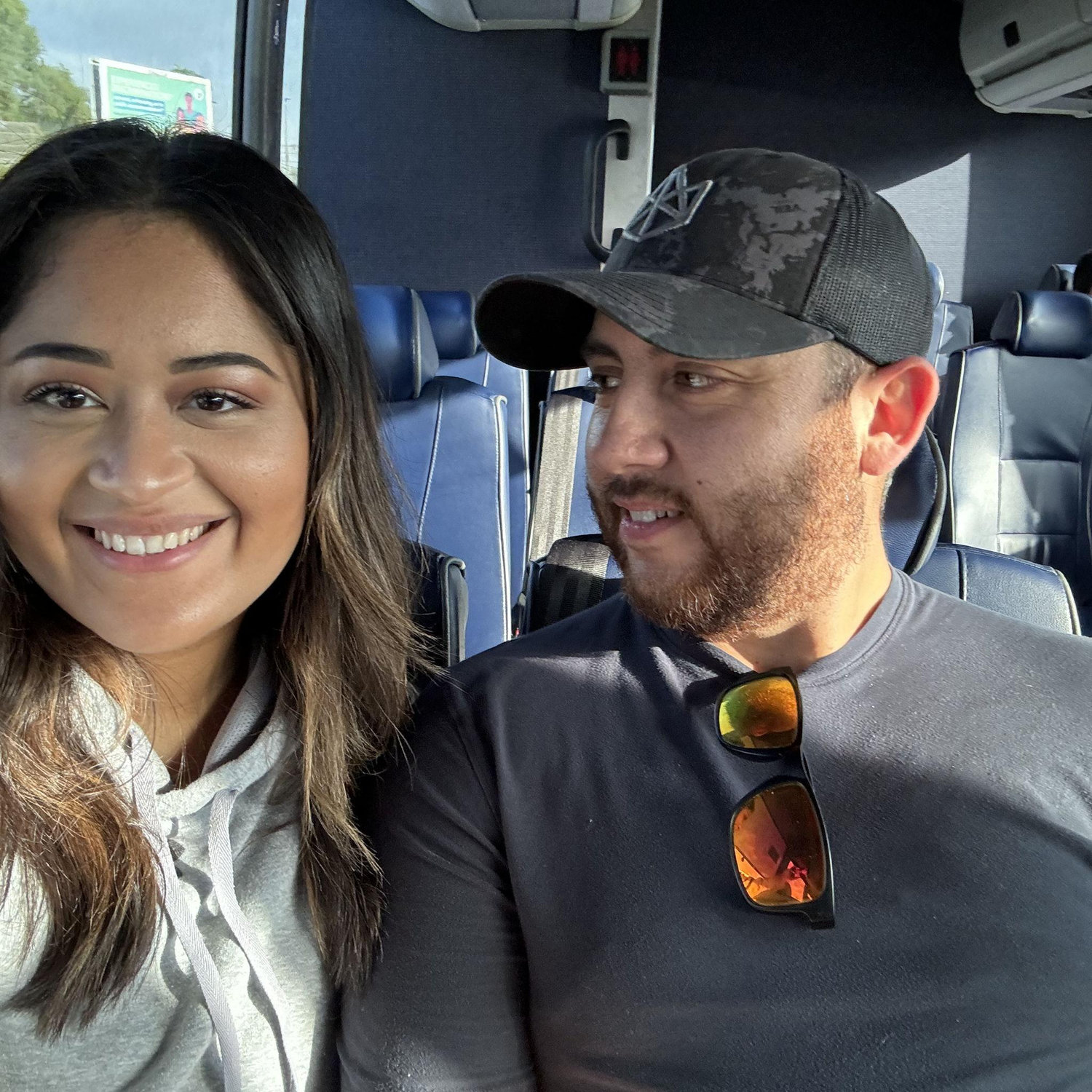 On our way to Boston Airport headed to Germany