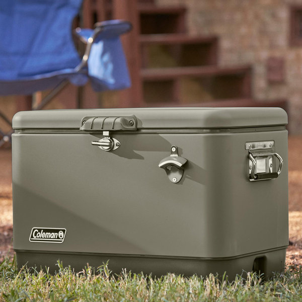 Coleman, Reunion 54-Quart Steel Belted Matte Cooler | Zola