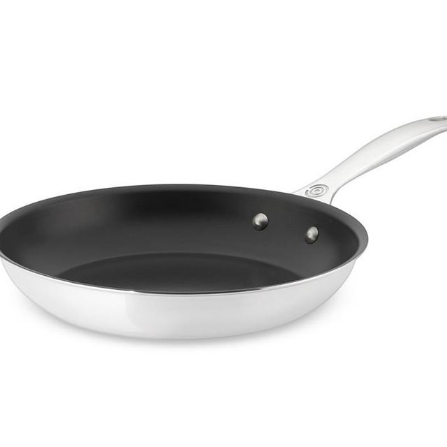 Le Creuset Stainless-Steel Nonstick Fry Pan, 10"