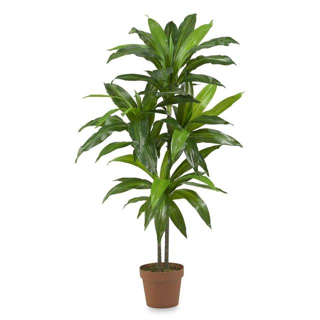 Nearly Natural 48-Inch Real Touch Dracaena Silk Plant