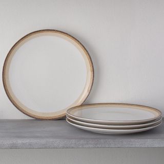 Colorscapes Layers Coupe Dinner Plate, Set of 4