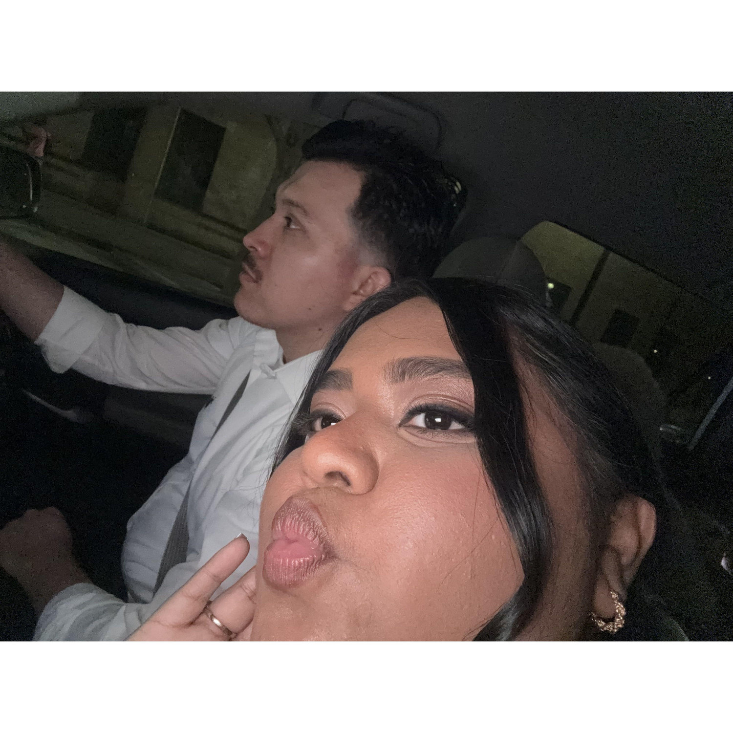 Duck face lol