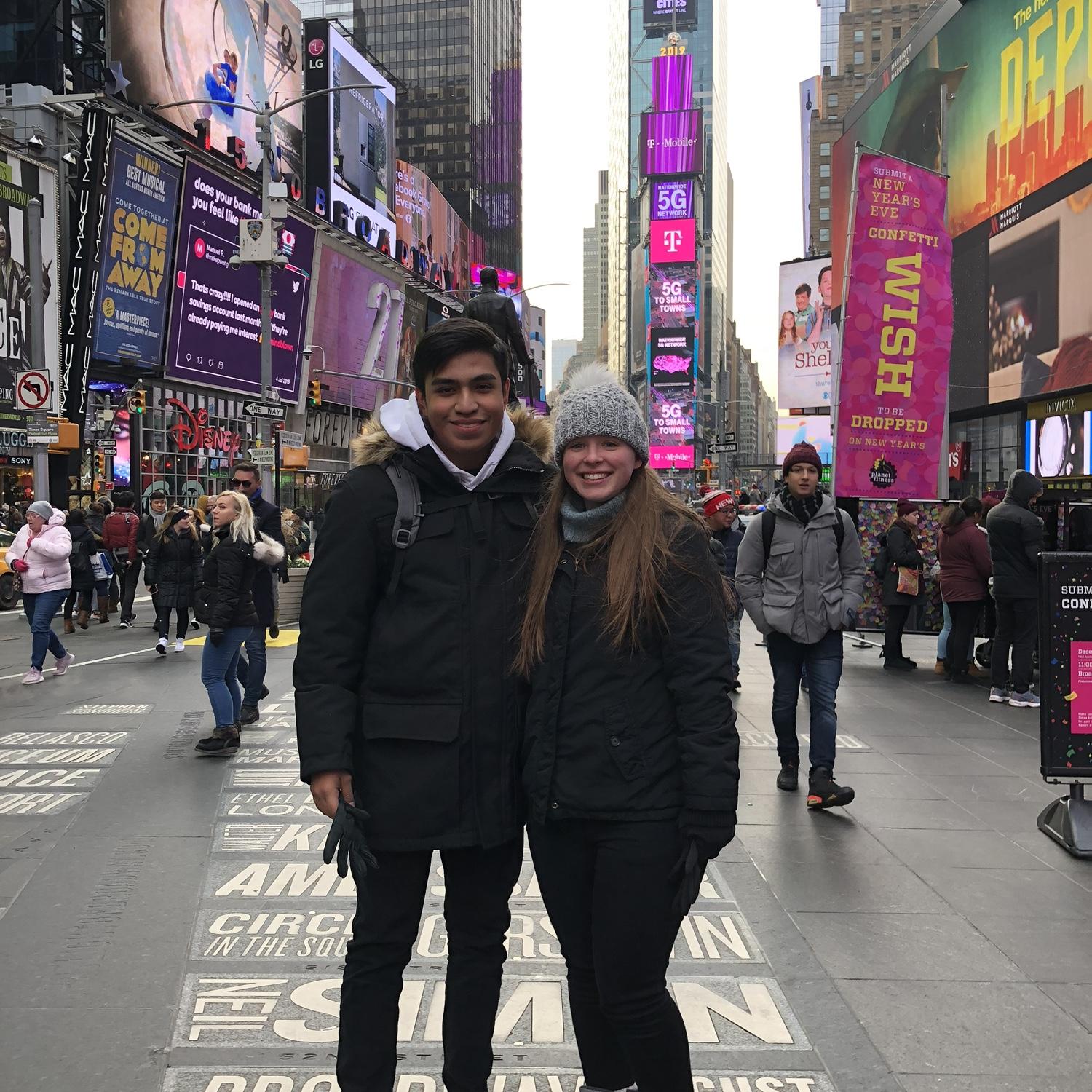 Our first trip to NYC together!