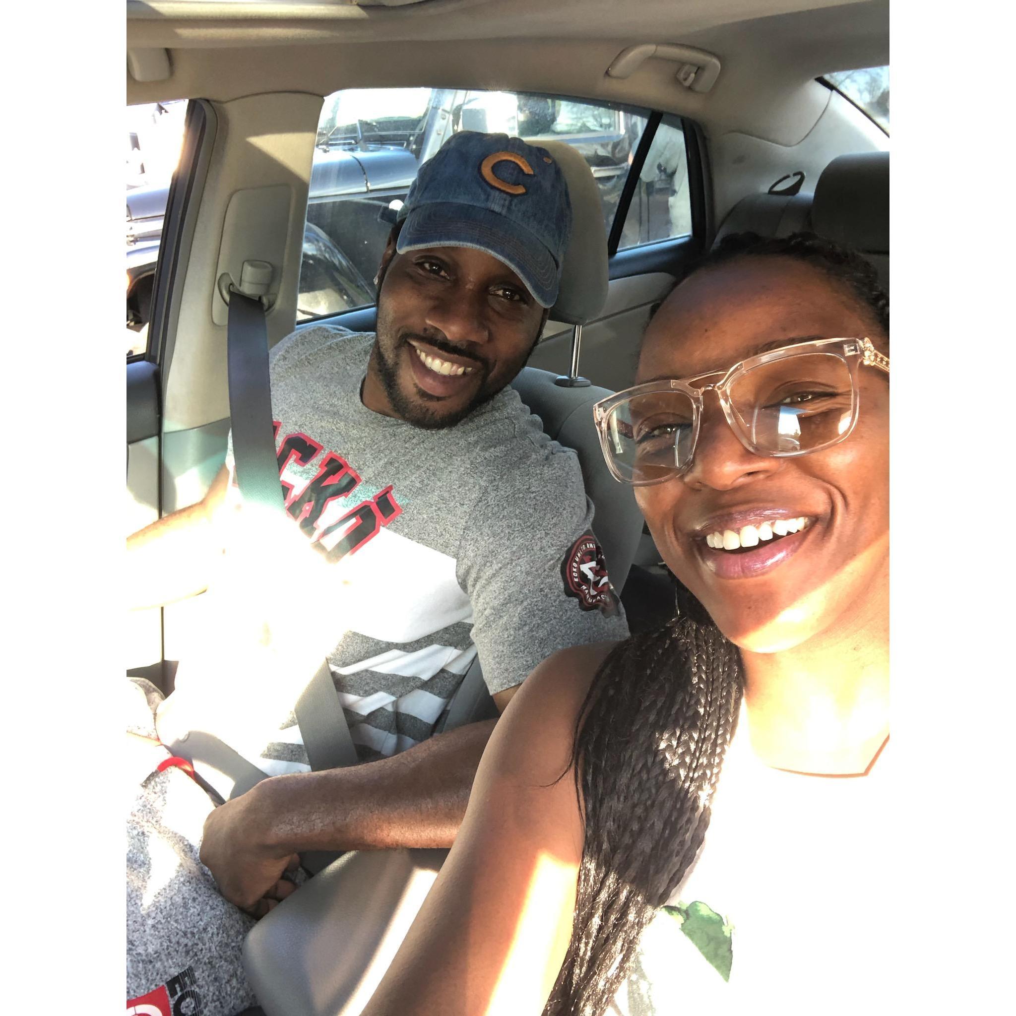 We Can't believe the wedding is just a couple months away now. ALL SMILES OVER HERE!